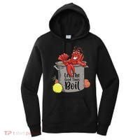 Let The Good Times Boil Funny Crawfish Boil Mardi Gras Cajun Women's Hoodie thumb 0