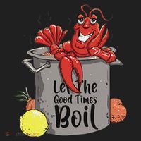 Let The Good Times Boil Funny Crawfish Boil Mardi Gras Cajun Tumbler thumb 3