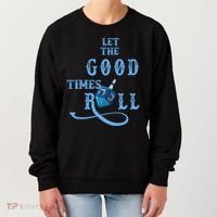 Let The Good Times Roll Raglan Hanukkah Women's Sweatshirt thumb 0
