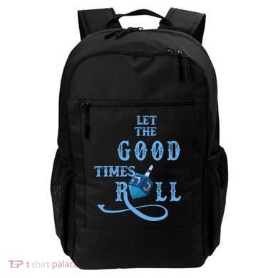 Let The Good Times Roll Raglan Hanukkah Backpack