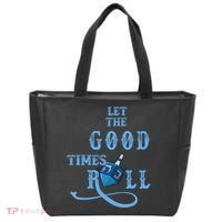 Let The Good Times Roll Raglan Hanukkah Tote Bag thumb 0