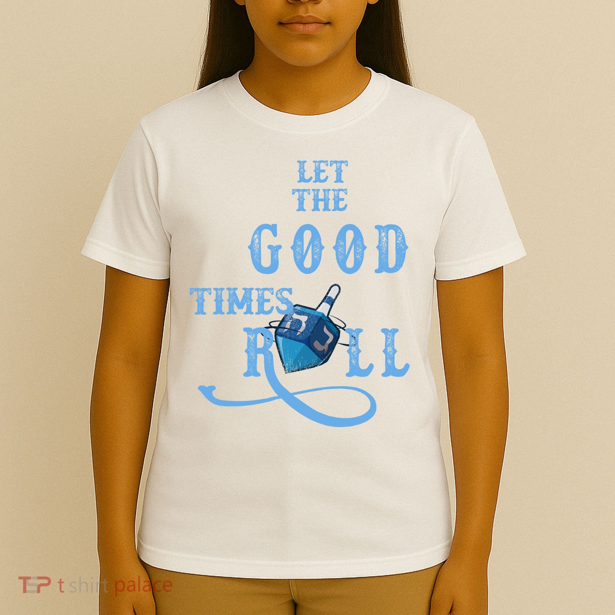 Let The Good Times Roll Raglan Hanukkah T-Shirt