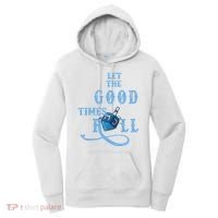 Let The Good Times Roll Raglan Hanukkah Women's Hoodie thumb 0