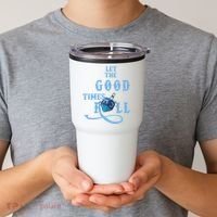 Let The Good Times Roll Raglan Hanukkah Tumbler thumb 2