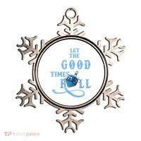 Let The Good Times Roll Raglan Hanukkah Ornament thumb 0