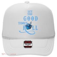 Let The Good Times Roll Raglan Hanukkah Hat thumb 0