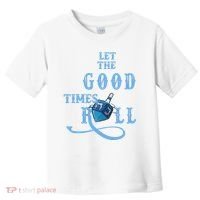 Let The Good Times Roll Raglan Hanukkah Toddler T-Shirt thumb 0