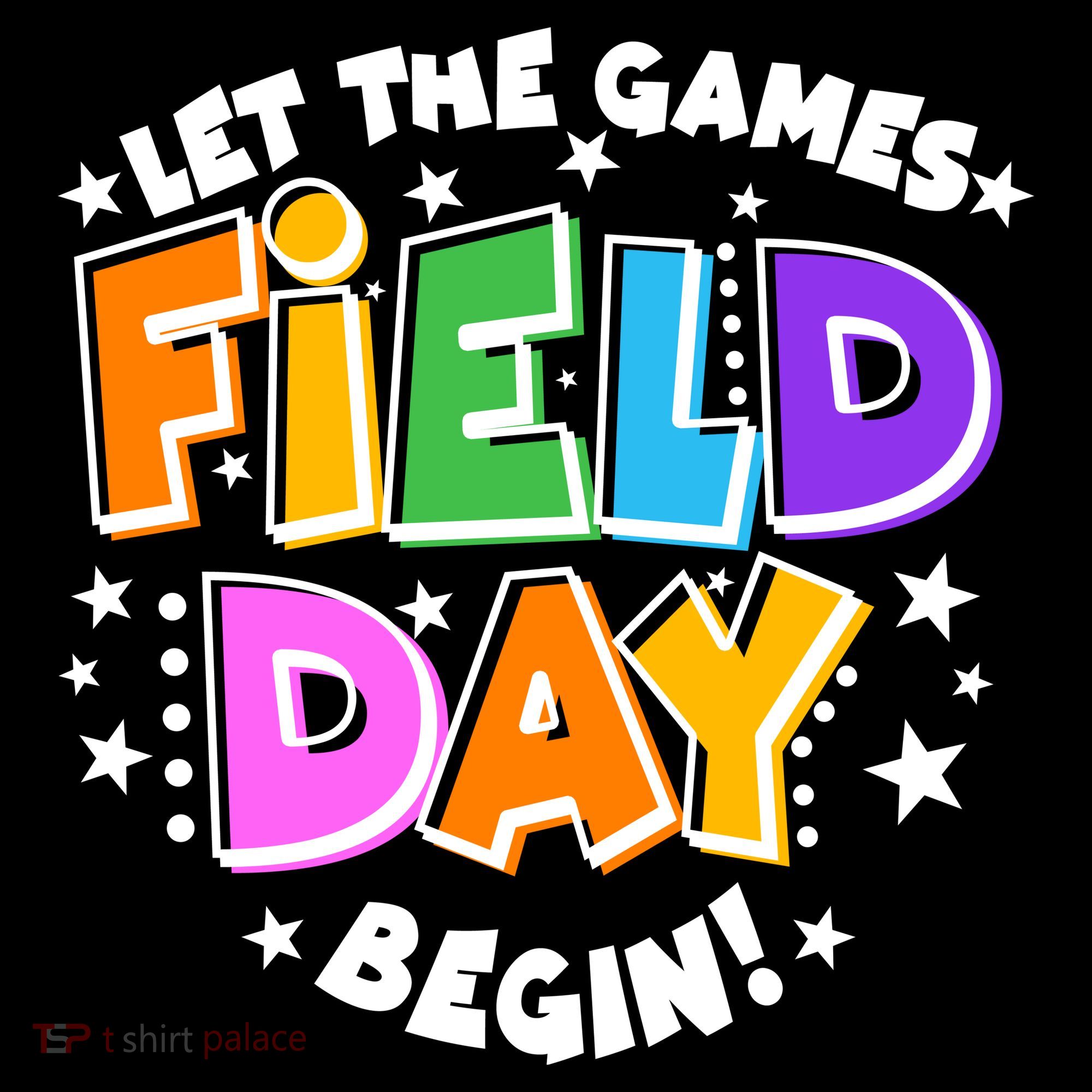 Let The Games Begin Field Day Doggie Tank