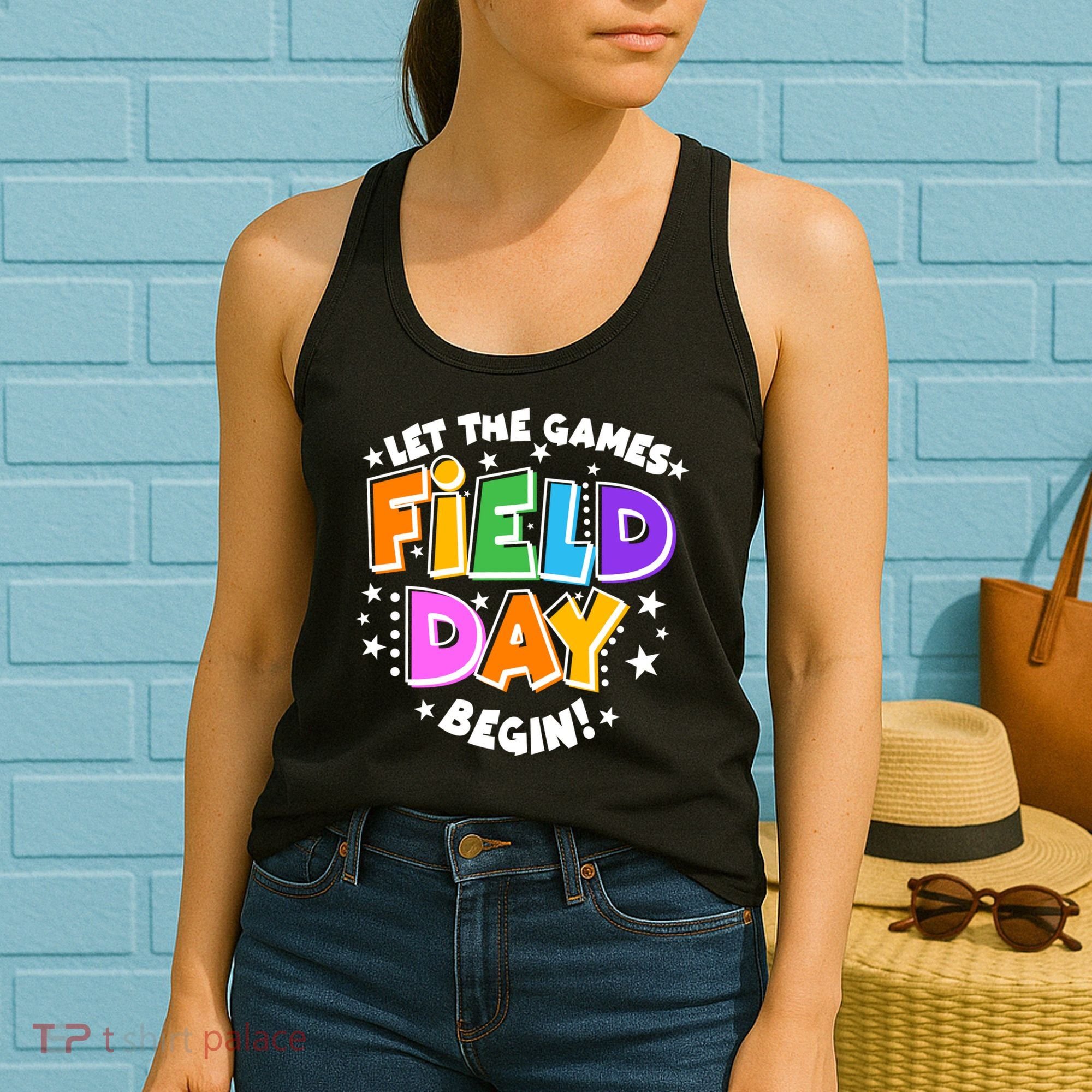 Let The Games Begin Field Day Women's Tank Top