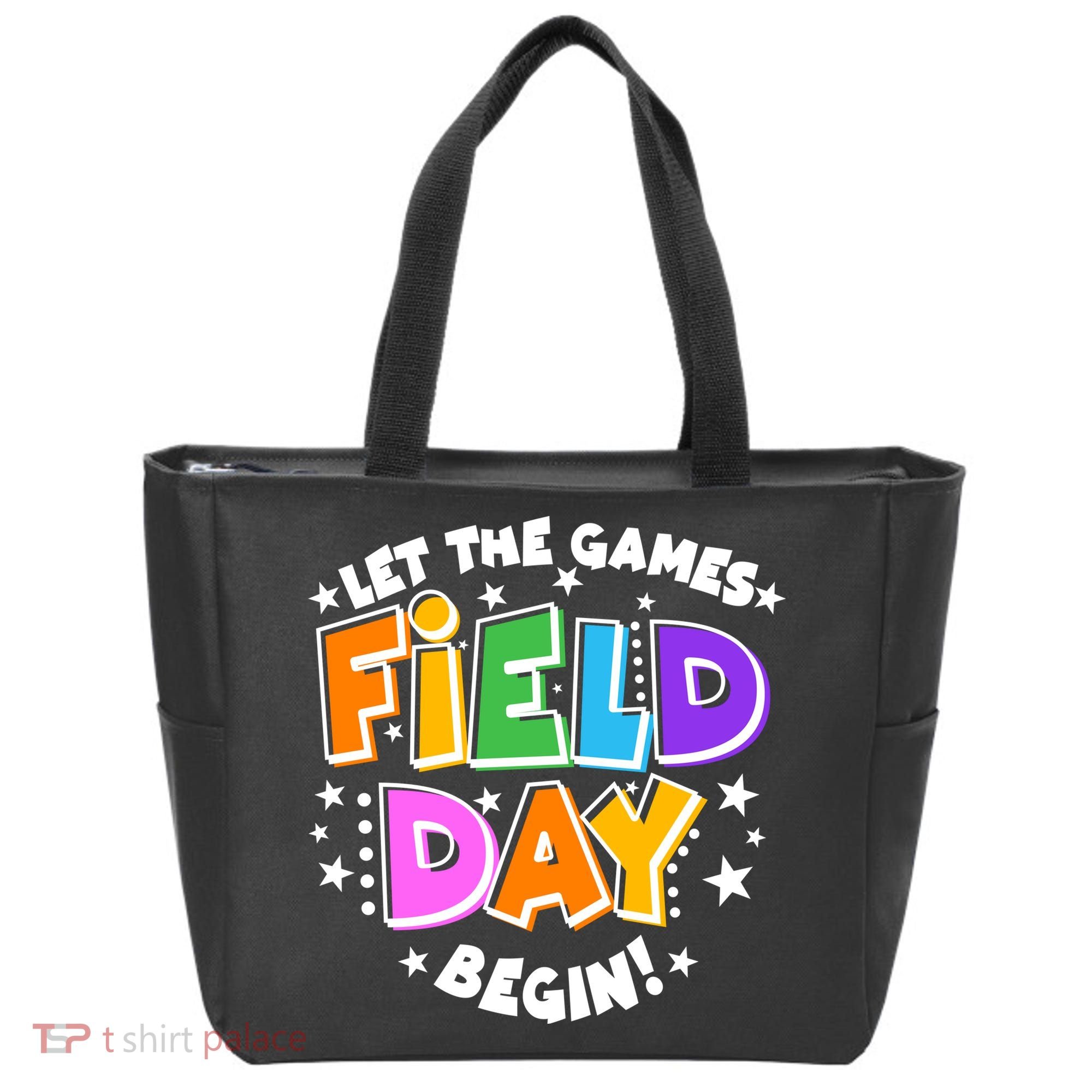 Let The Games Begin Field Day Tote Bag