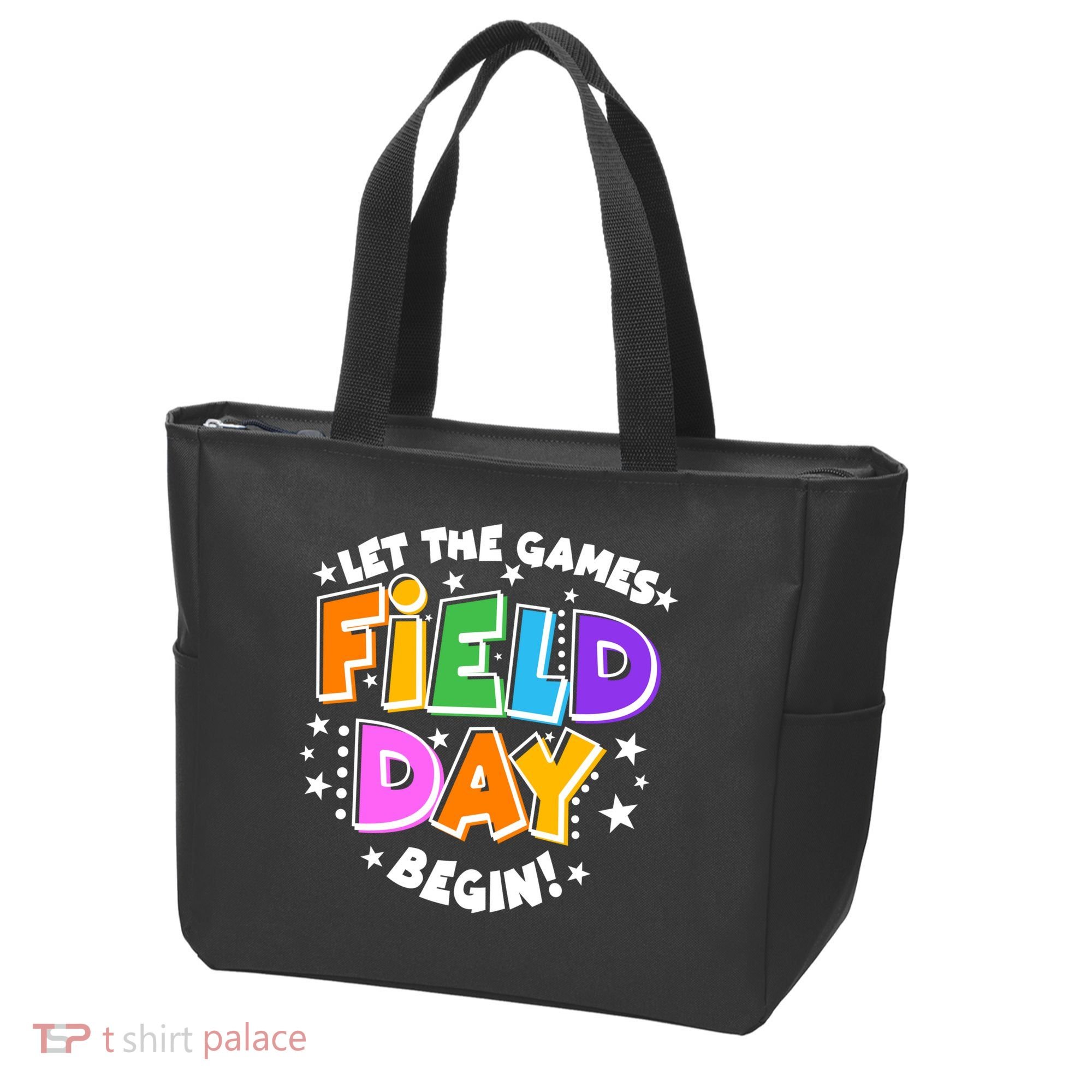 Let The Games Begin Field Day Tote Bag