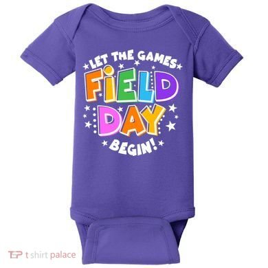Let The Games Begin Field Day Baby Bodysuit