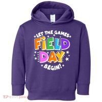 Let The Games Begin Field Day Toddler Hoodie thumb 0