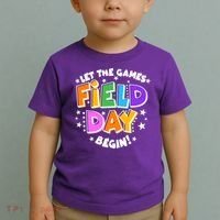 Let The Games Begin Field Day Toddler T-Shirt thumb 2