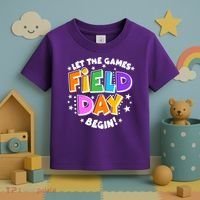 Let The Games Begin Field Day Toddler T-Shirt thumb 3