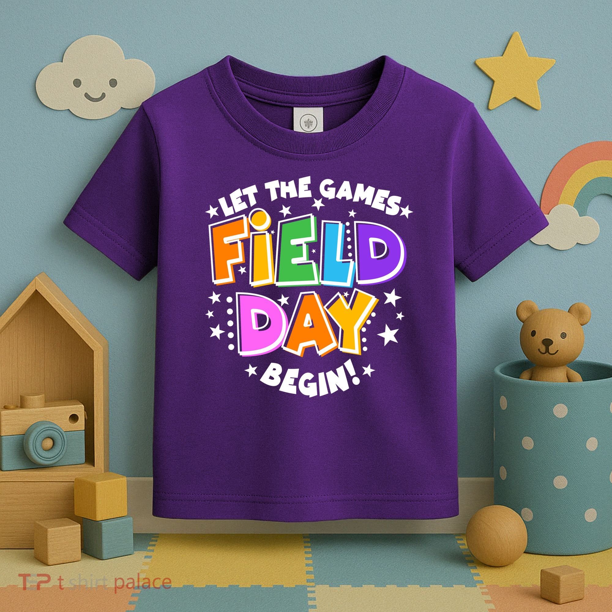 Let The Games Begin Field Day Toddler T-Shirt