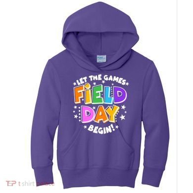 Let The Games Begin Field Day Kids Hoodie