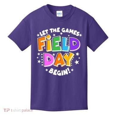 Let The Games Begin Field Day Kids T-Shirt