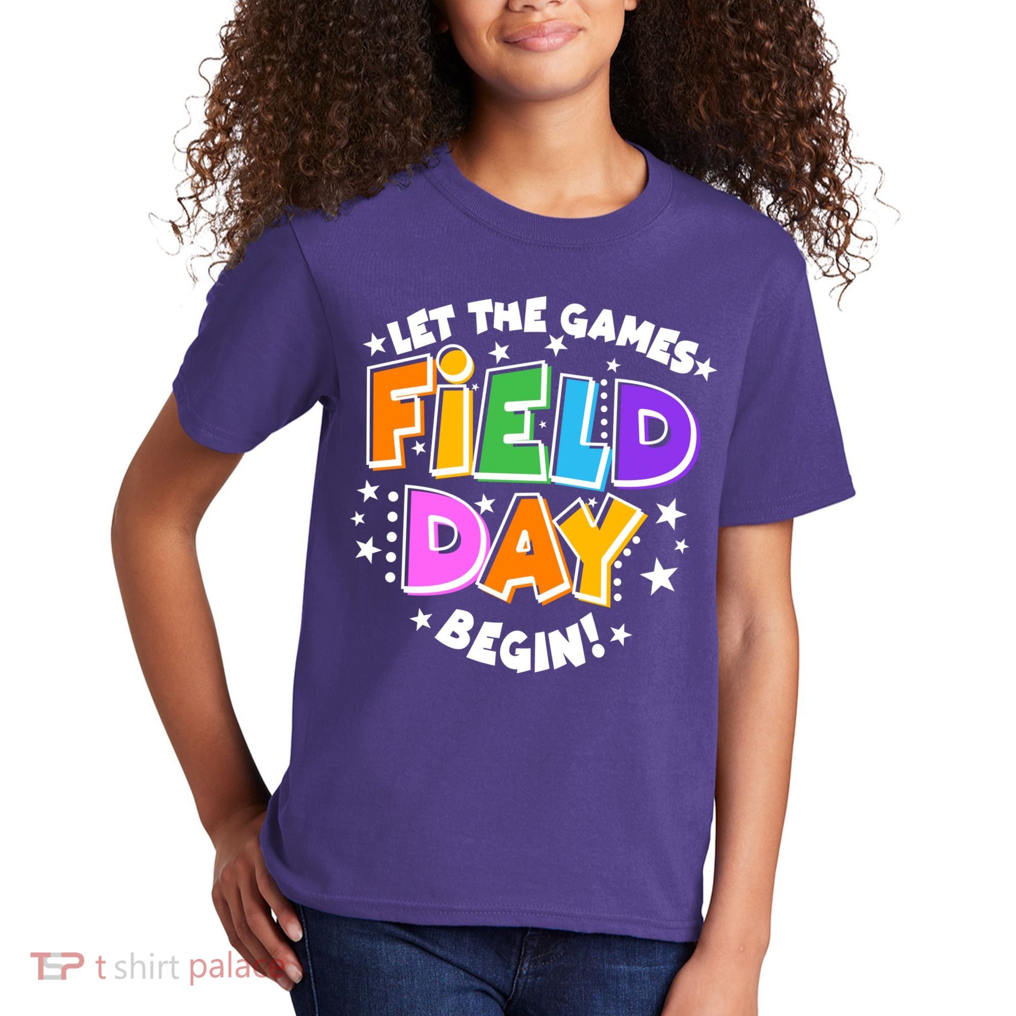 Let The Games Begin Field Day Kids T-Shirt