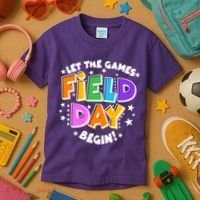 Let The Games Begin Field Day Kids T-Shirt thumb 3