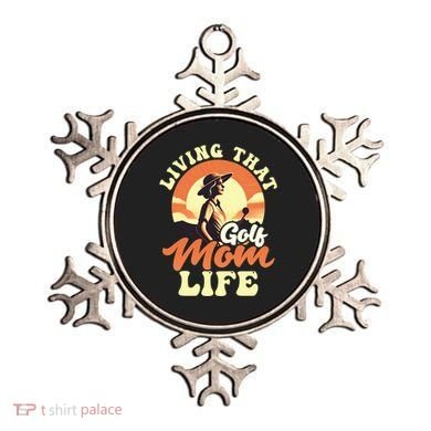 Living That Golf Mom Life Design Golfing Mom Gift Ornament