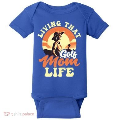 Living That Golf Mom Life Design Golfing Mom Gift Baby Bodysuit