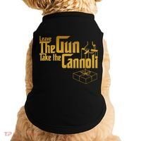 Leave The Gun Take The Cannoli Doggie Tank thumb 0