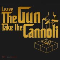 Leave The Gun Take The Cannoli Doggie Tank thumb 4