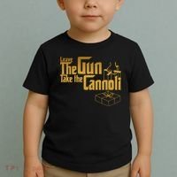 Leave The Gun Take The Cannoli Toddler T-Shirt thumb 2