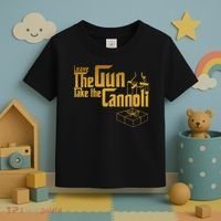 Leave The Gun Take The Cannoli Toddler T-Shirt thumb 3