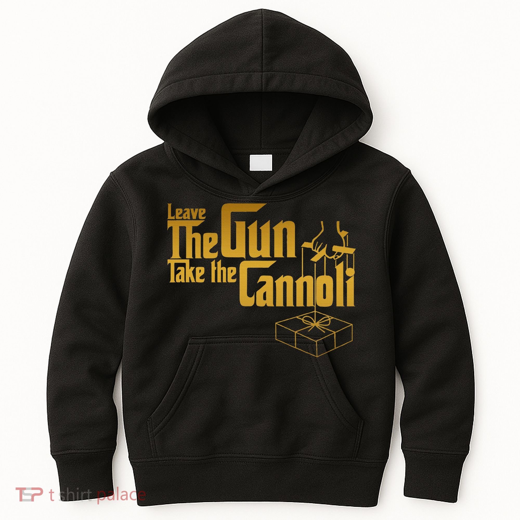 Leave The Gun Take The Cannoli Kids Hoodie