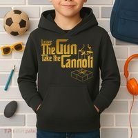 Leave The Gun Take The Cannoli Kids Hoodie thumb 2