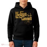 Leave The Gun Take The Cannoli Kids Hoodie thumb 4
