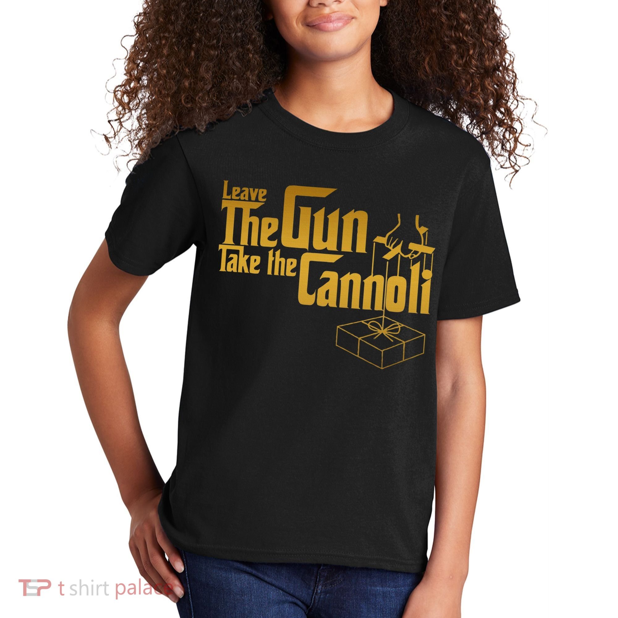 Leave The Gun Take The Cannoli Kids T-Shirt