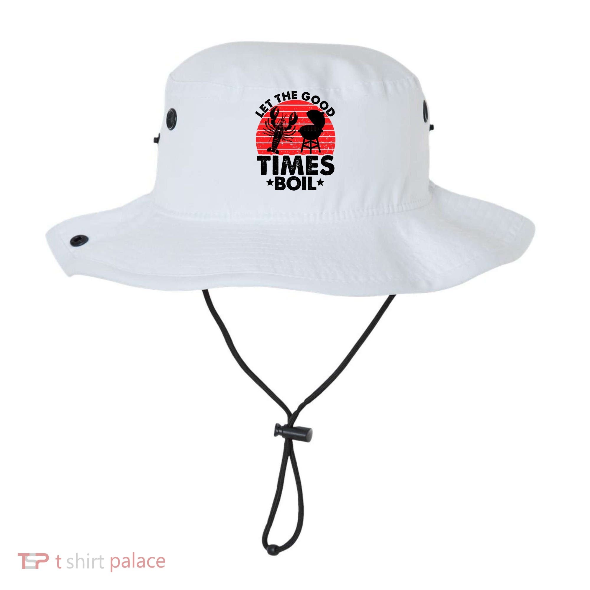 Let The Good Times Boil Funny Crawfish Bucket Hat