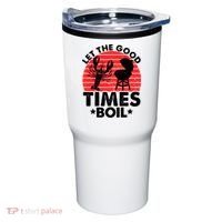 Let The Good Times Boil Funny Crawfish Tumbler thumb 0
