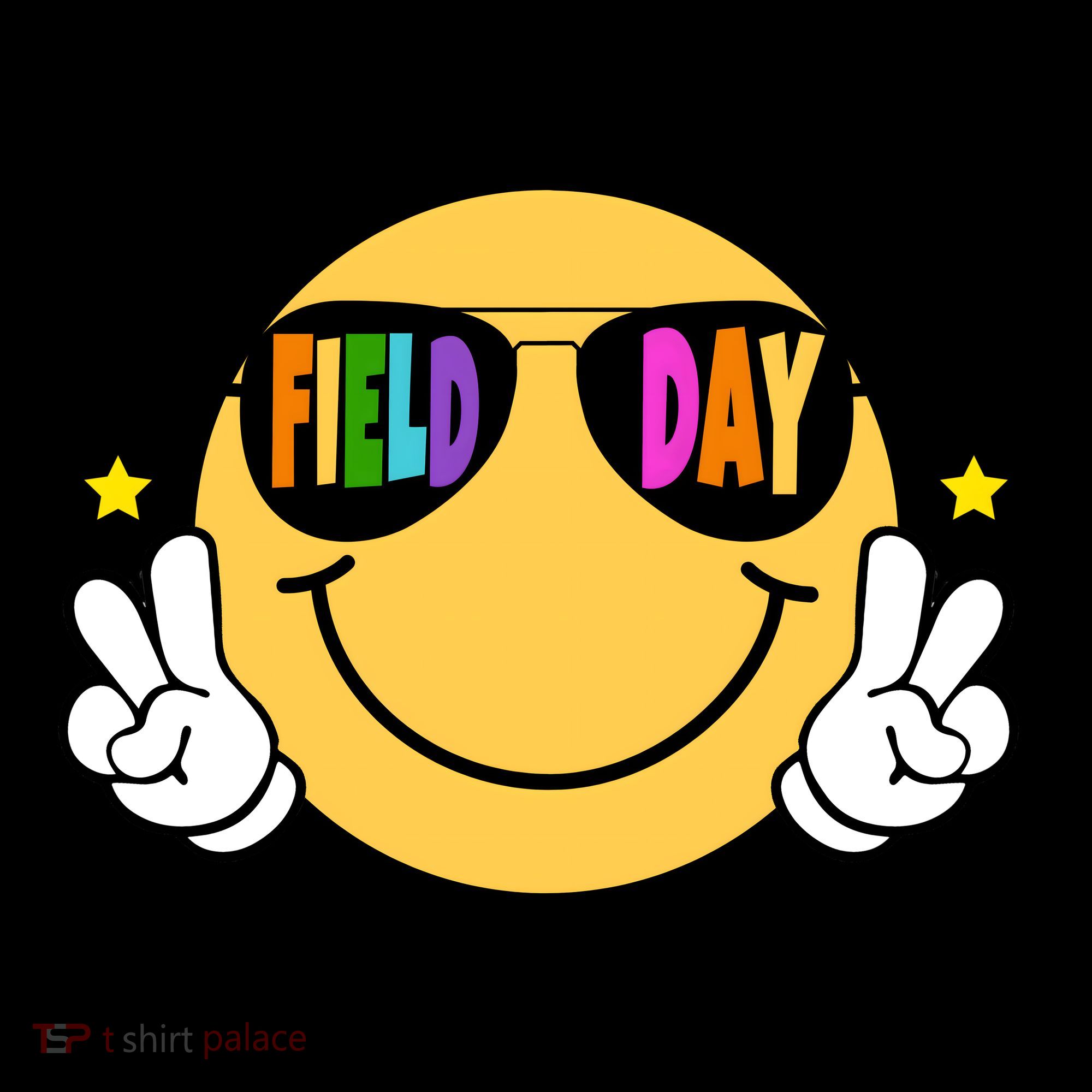 Let The Games Begin Field Day Smile Face Coffee Mug