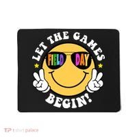Let The Games Begin Field Day Smile Face Mousepad thumb 0