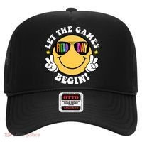 Let The Games Begin Field Day Smile Face Hat thumb 0