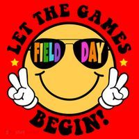Let The Games Begin Field Day Smile Face Santa Hat thumb 1