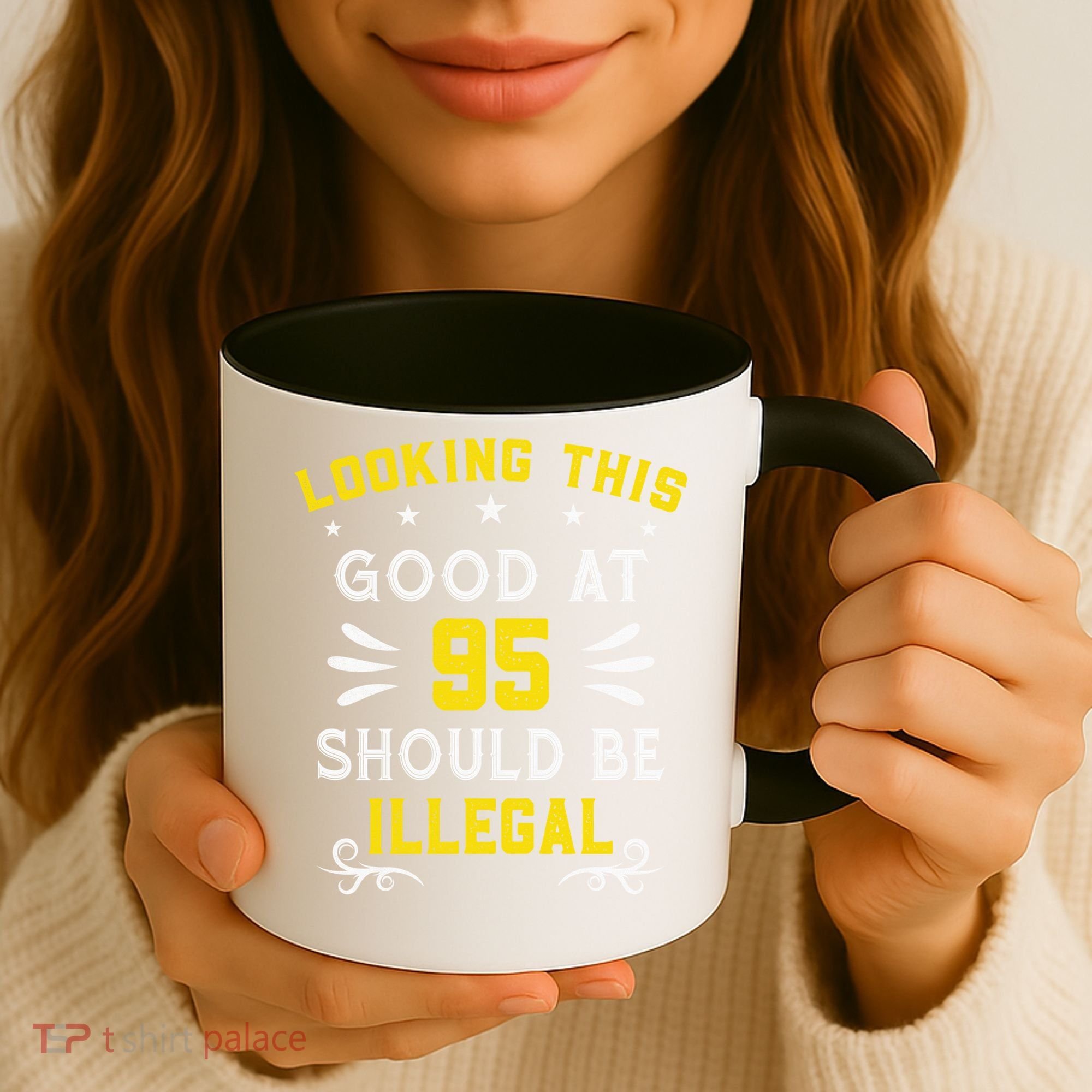 Looking This Good At 95 Years Old 95th Birthday Coffee Mug
