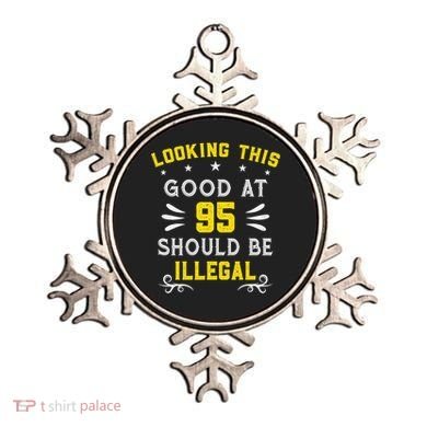 Looking This Good At 95 Years Old 95th Birthday Ornament