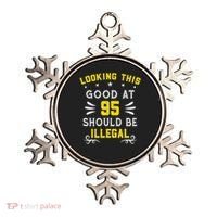 Looking This Good At 95 Years Old 95th Birthday Ornament thumb 0