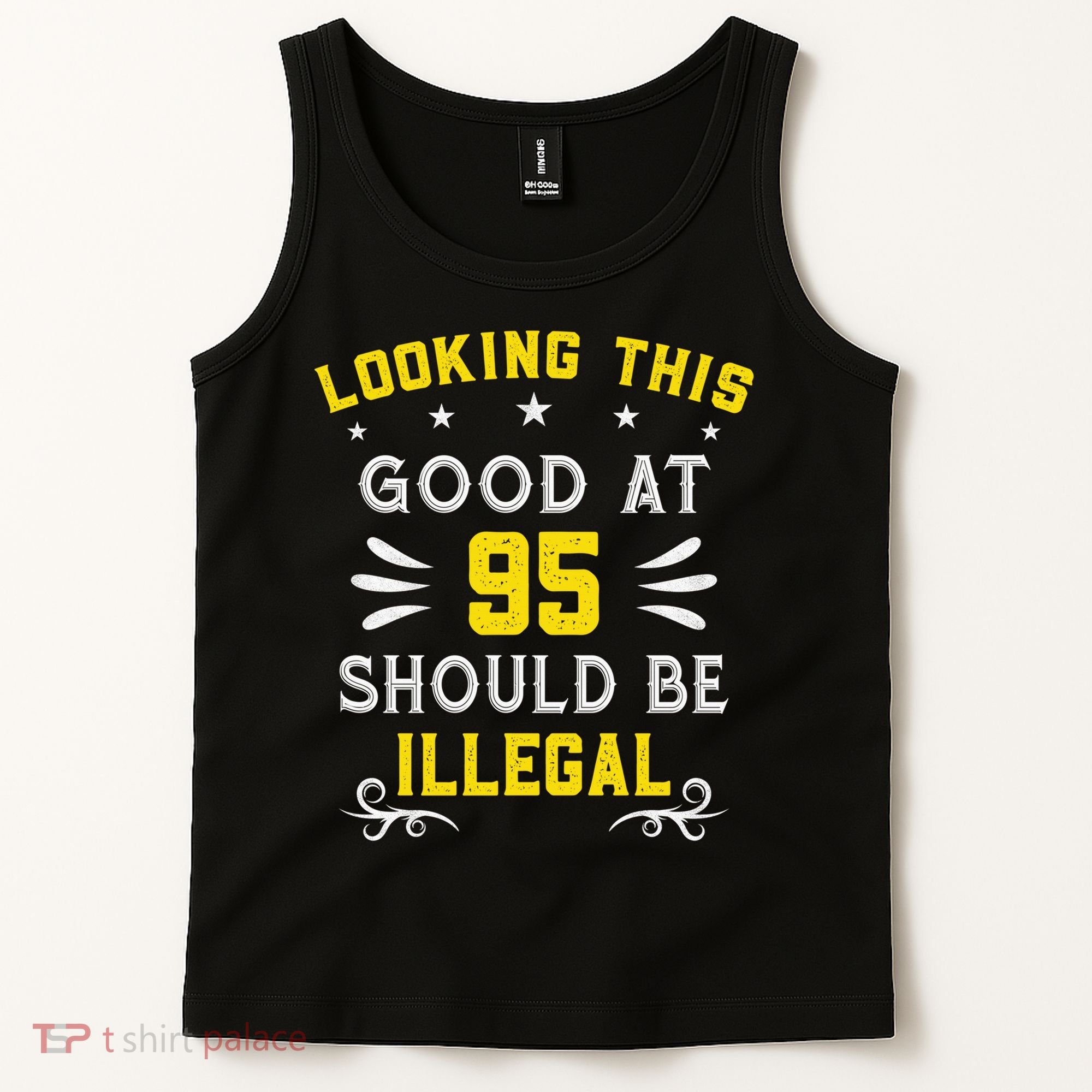 Looking This Good At 95 Years Old 95th Birthday Tank Top