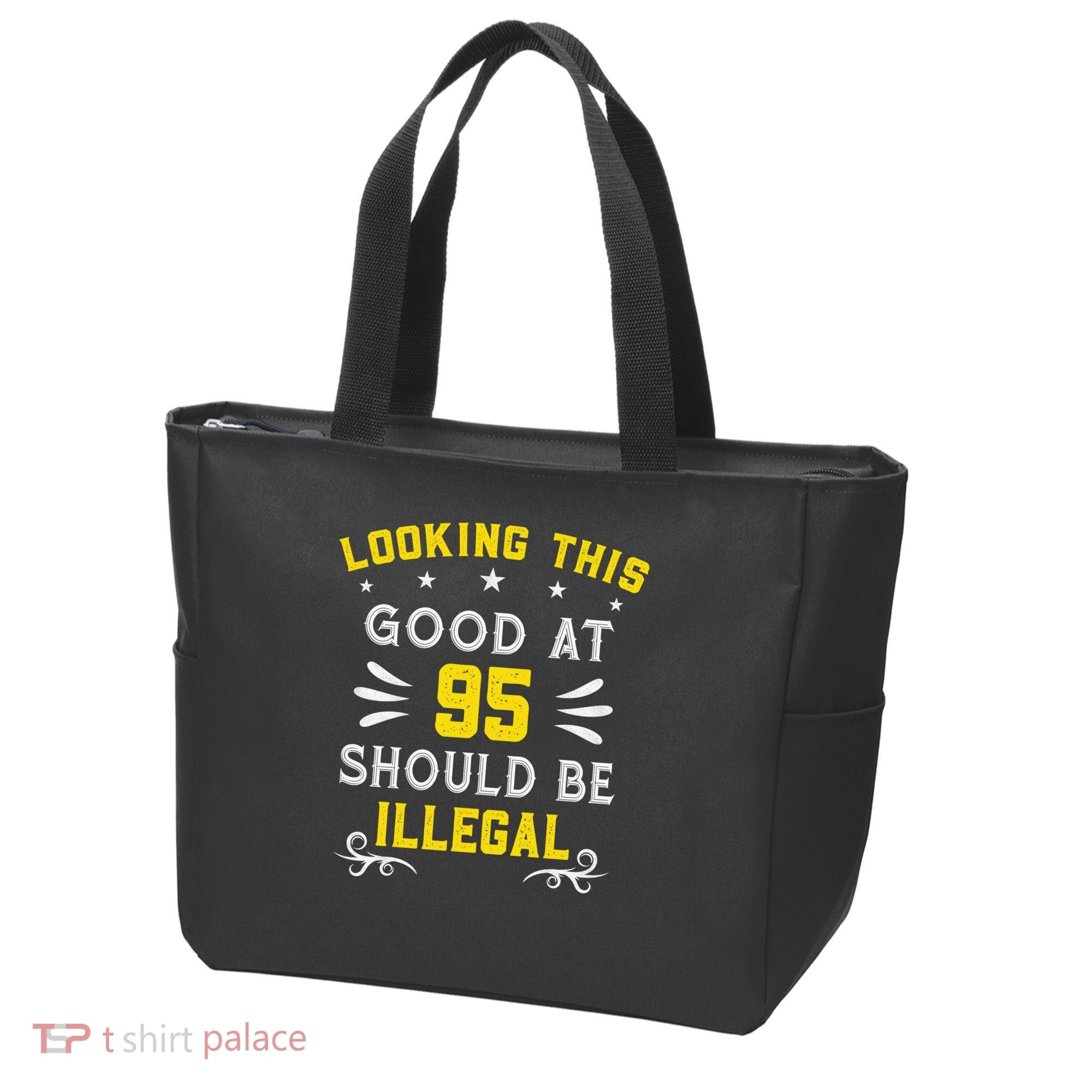 Looking This Good At 95 Years Old 95th Birthday Tote Bag