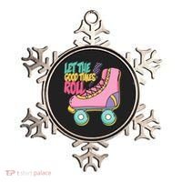 Let The Good Times Roll 80s Retro Roller Skate Ornament thumb 0