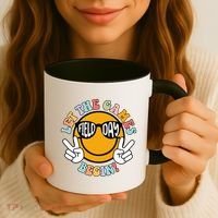 Let The Games Begin Field Day Smile Face Coffee Mug thumb 3