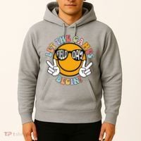 Let The Games Begin Field Day Smile Face Hoodie thumb 2