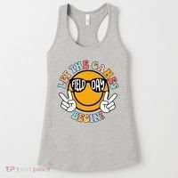 Let The Games Begin Field Day Smile Face Women's Tank Top thumb 0