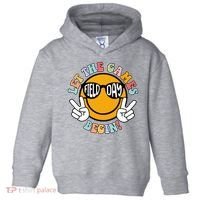 Let The Games Begin Field Day Smile Face Toddler Hoodie thumb 0